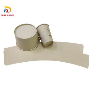 Pabrik Murah Hot Waterproof Printing Paper Cup Fan jeung pe coated