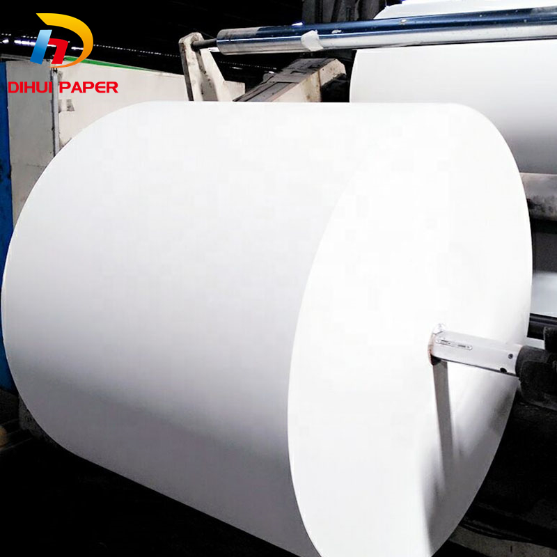 China Wholesale Pe Coated Paper Printing Manufacturers Suppliers –  food grade PE Coated Paper Cup Roll for paper cup fan  – Dihui