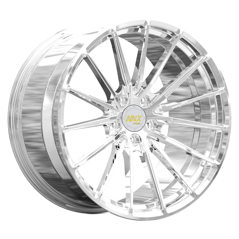 NNX-D2952    Factory Wholesale custom design staggered alloy passenger car forged wheel rims with T6061 alloy