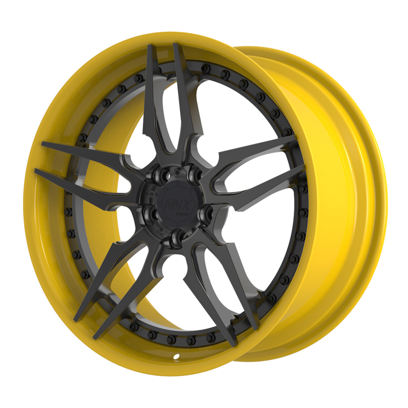 NNX-S50 20 × 9,5 21 × 12 Cerchi concavi con labbro profondo Nuovo stile Cerchi alla moda con colore personalizzato adatto per ruote passeggeri per auto a 5 fori