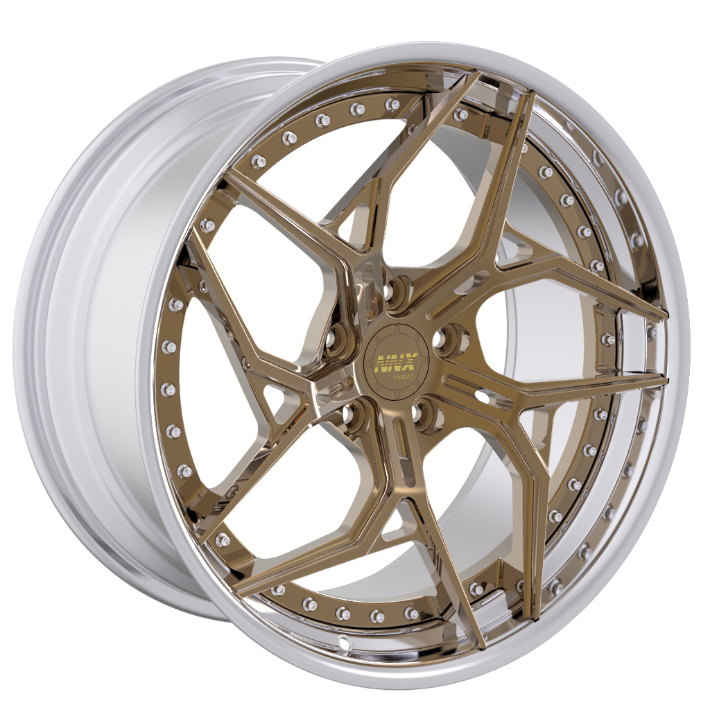 NNX-S647   Customized Luxury Monoblock 2 Piece 3 Piece Forged Alloy Wheels For High End Racing Cars