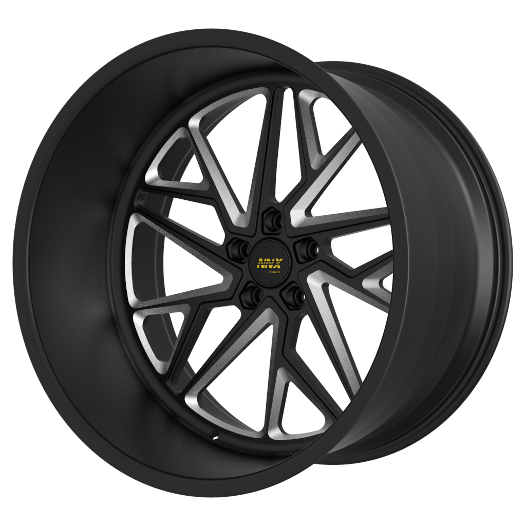 NNX-D593 Forged wheel Alloy Aluminum Rim Wheel အရောင်းရဆုံး၊19 20 21 22 လက်မ Forged wheel rims၊5×127 wheel rims