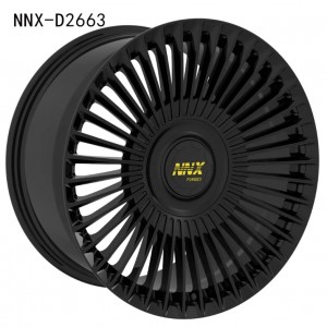 NNX-D2663 Bánh xe hợp kim nhôm rèn tùy chỉnh: Sự lựa chọn phong cách và bền bỉ cho các loại xe khác nhau