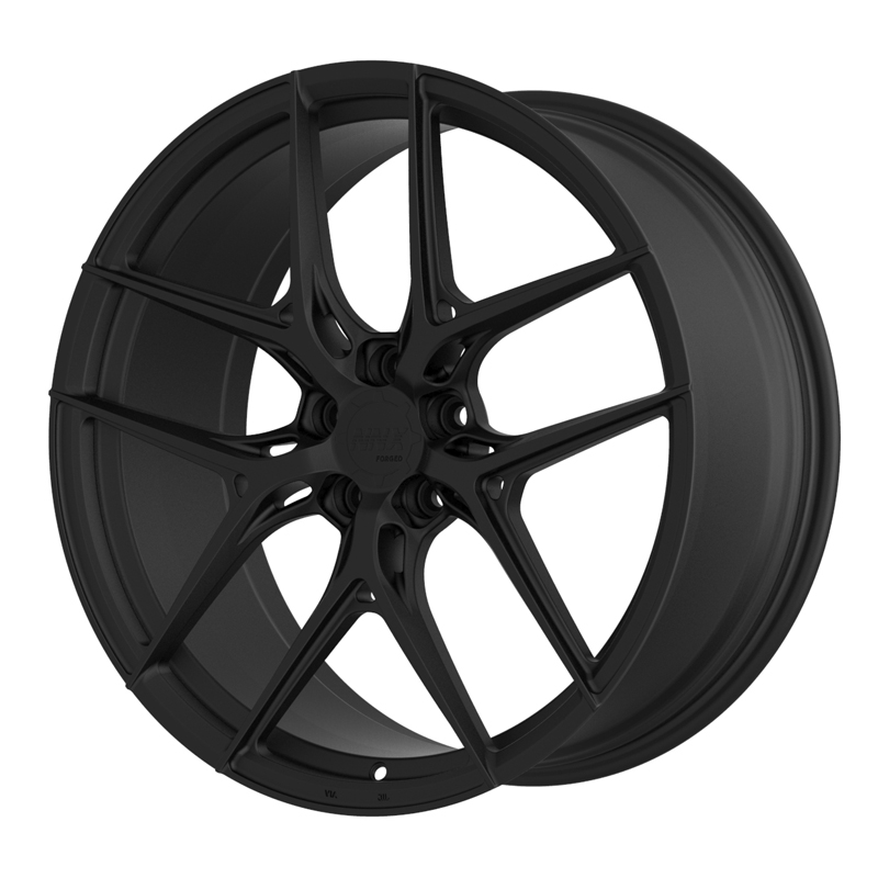 NNX-D208 အကောင်းဆုံး Black Colour Deep Concave Hot Sale Forged Wheels 18 19 20 21 22 23 24 Inch Rims 5×108 5×112 Wheel 5×120 Alloy Wheels