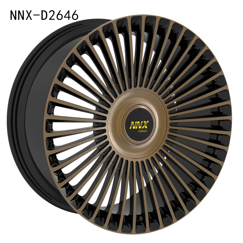 NNX-D2646 Bánh xe hợp kim rèn chất lượng cao bán chạy 16 17 18 19 216 17 18 19 20 inch thiết kế mới Vành xe rèn 5 × 114.3 Vành hợp kim nhôm 5 * 120 Nhà máy nguồn Trung Quốc