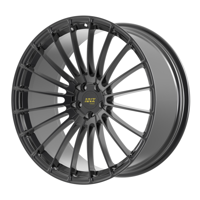NNX-D294 Кованые диски Satin Black 18-24 дюймов 5 × 112/120/130 Алюминиевые хромированные колеса для легковых автомобилей в шахматном порядке по индивидуальному заказу