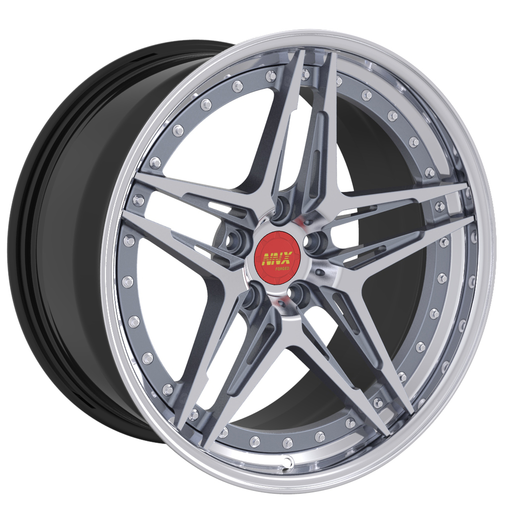 NNX-S1315   Aluminium Alloy car wheel rims 18 19 20 22 inch 5 holes Forged Wheels