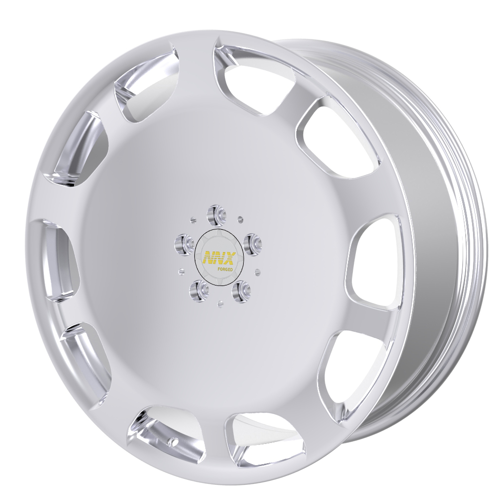 NNX-D1332-hyper silver 5X112 aluminum alloy forged wheels
