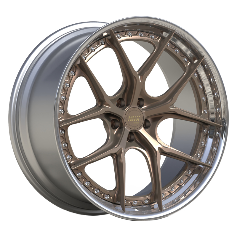 NNX-S1264  custom made 2 pieces car wheels, 18 19 20 21 22 23 24 inch forged car alloy wheels wholesale