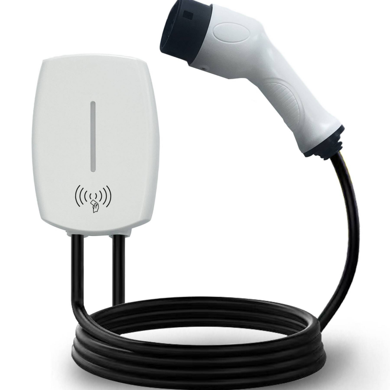 7KW 36A Tîpa 2 Cable Wallbox Electric Car Charger Station
