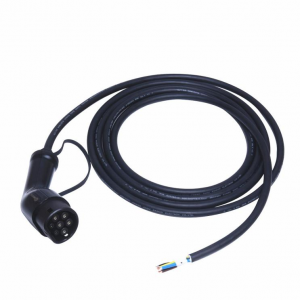 7KW 32A Type2 EV Charger Cable with Type 2 Tethered Lead Plug
