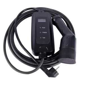 Machin elektrik chaj kab 32A EV Portable Piblik Charing Box Ev Charger ak ekran reglabl
