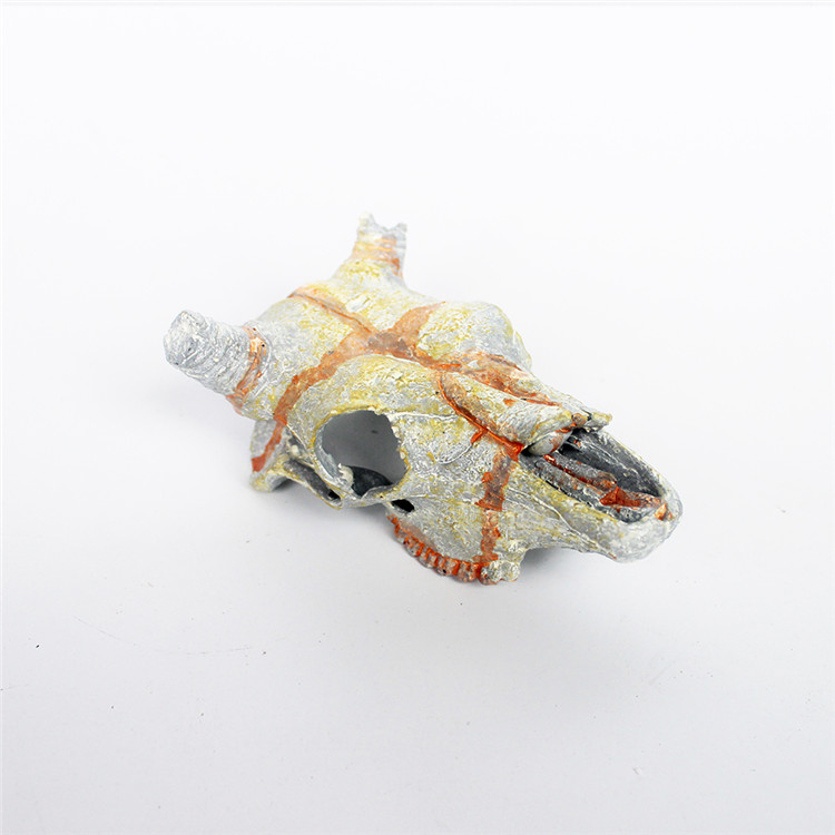 Rapid Delivery for Snake Feeding Tongs - Resin goat head bone decoration – Nomoy