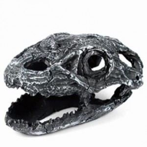 Good User Reputation for Reptile Animal Shelter - Resin grey monster head decoration – Nomoy