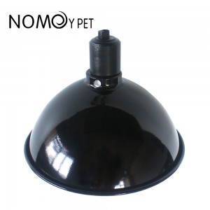 10 inch bright black dome lamp shade NJ-30
