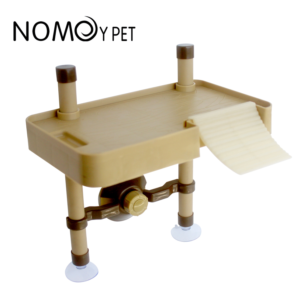 Low price for Turtle Tank Filter System - Square Turtle Basking Floating Platform NF-26 – Nomoy