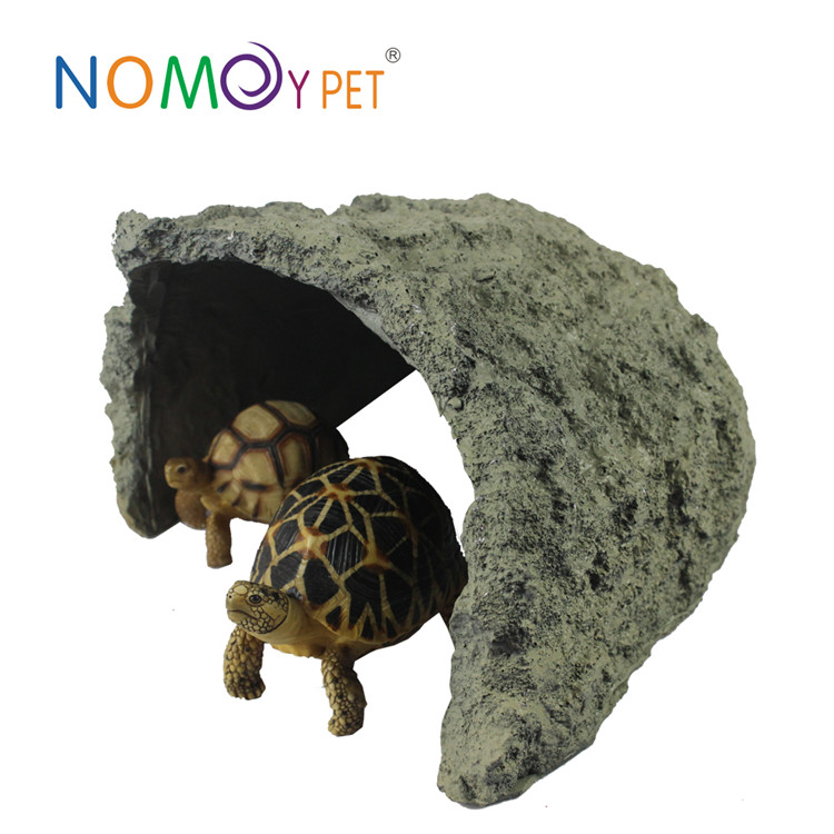 China Supplier Gecko Hide Box - Resin rock hide wide open – Nomoy