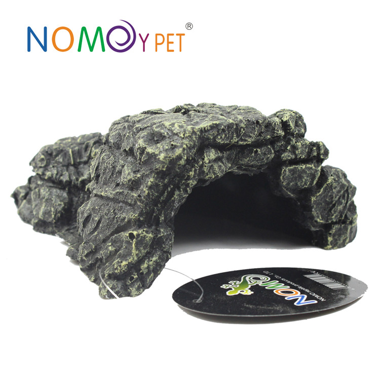 2020 wholesale price Submersible Filter For Turtle Tank - Resin dark rock hide – Nomoy