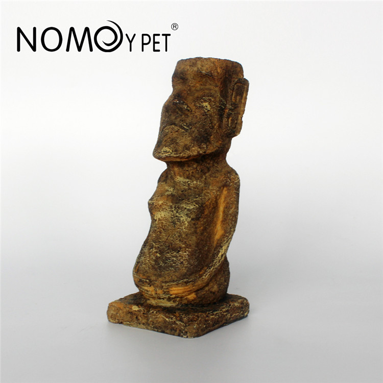 OEM Customized Reptile Humidity Box - Resin ruin decoration – Nomoy