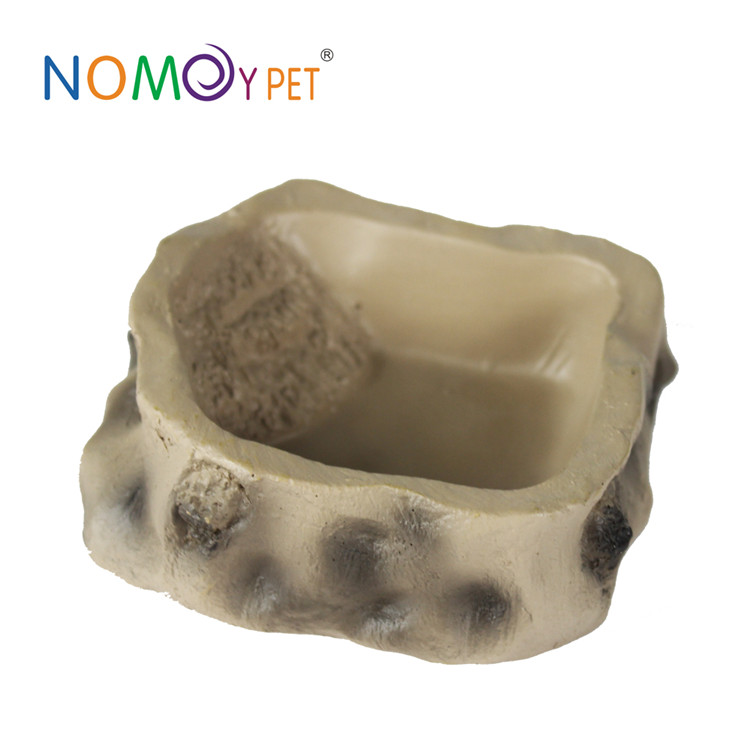 Newly Arrival Reptile Humidifier - Resin small corner bowl – Nomoy