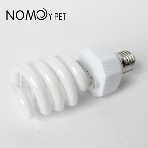 OEM/ODM Supplier China Nomoy Pet UVB 2.0 5.0 10.0 Compact Fluorescent Tropical Desert Terrarium Reptile UV Lamp