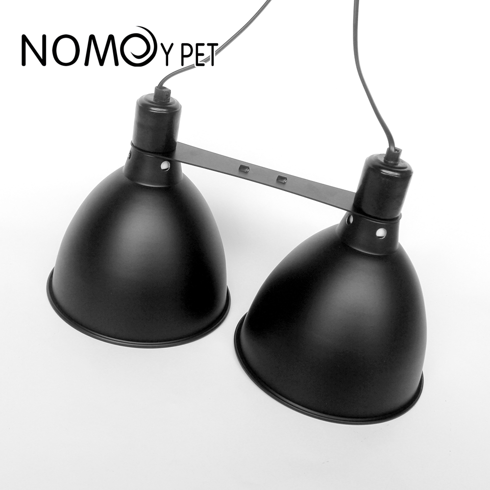 PriceList for Best Reptile Temperature Controller - Double 8.5 inch high deep dome lamp shade NJ-23-B – Nomoy