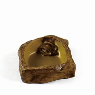 Hot sale Factory Tortoise Bowl - Square resin bowl with ramp – Nomoy