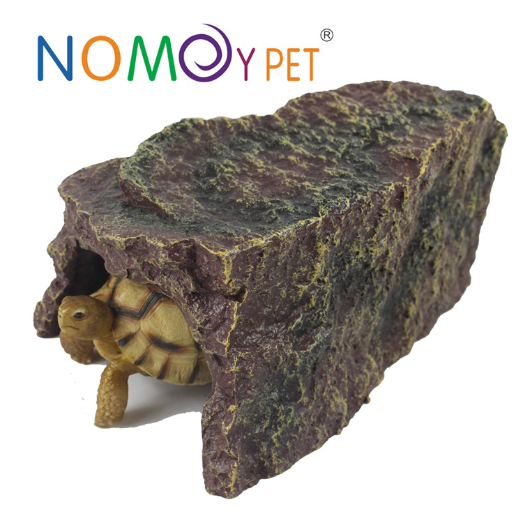 OEM manufacturer Crested Gecko Magnetic Food Dish - Resin rock deep hide – Nomoy