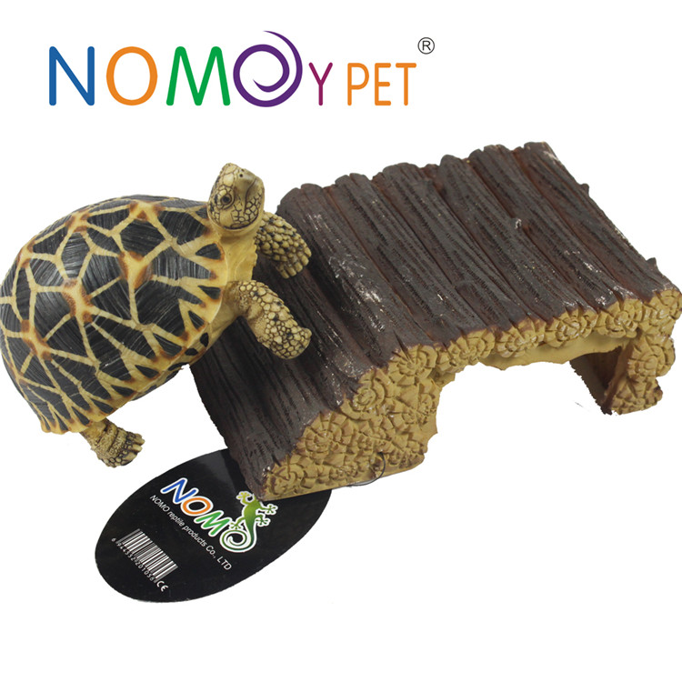 Wholesale Dealers of Extra Large Turtle Dock - Resin wooden ramps and hide – Nomoy