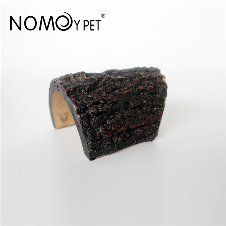 Free sample for Wood Resin Turtle - Resin tree hole hide M – Nomoy