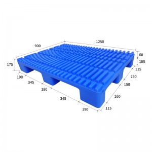 slotted top plastic pallet for bobst printing machine