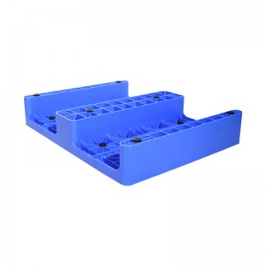 XF80625-140 flat top surface three runners  plastic pallet for KBA printing machine