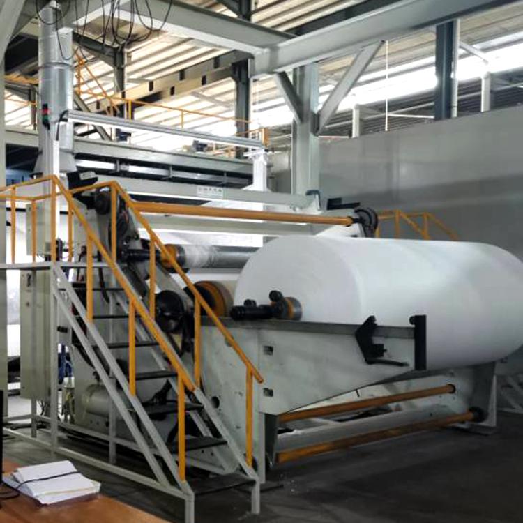 Routine maintenance of spunbond nonwoven fabric machine