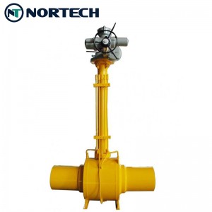Fully Welded Body Pipeline Trunnion Mounted Ball Valve for Natural Gas Transmission and Distribution China Manufacture