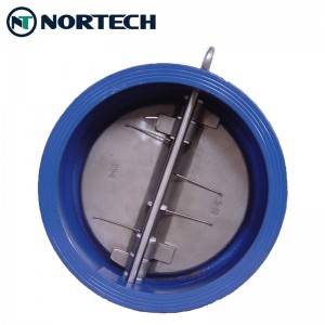 High Quality Industrial Dual plate check valve China factory supplier Manufacturer