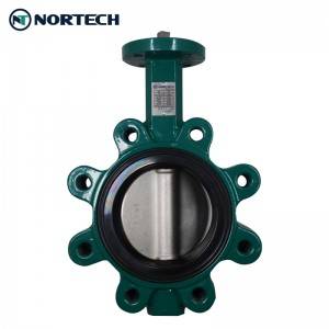 Resilient seated Butterfly Valve lug type