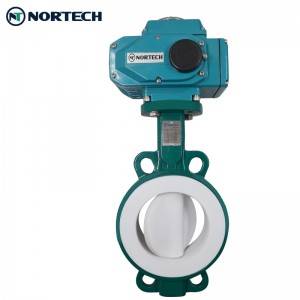 High Quality for Manual Butterfly Valve Double Eccentric – PTFE lined butterfly valve – Nortech
