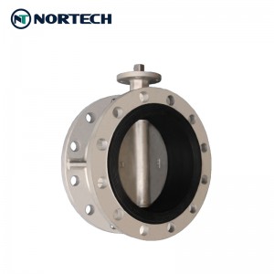 High Quality Wholesale Industrial butterfly valve PN25 China factory supplier Manufacturer