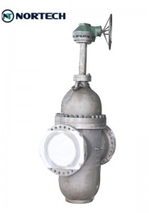 High definition DIN Hand Wheel Operated Cast Carbon Steel Flanged Slab Gate Valve
