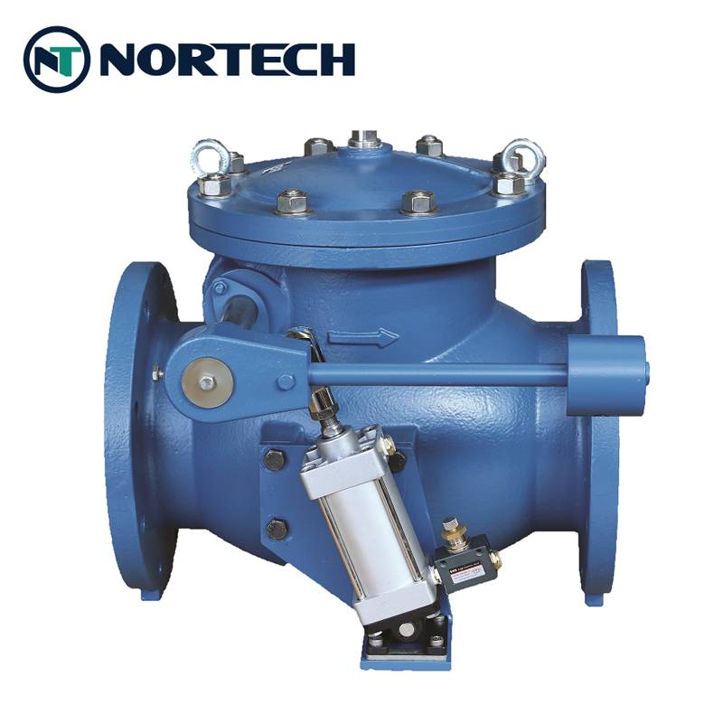 PriceList for Pressure Sealed Bonnet Check Valve - Air cushioned cylinder Swing Check Valve – Nortech