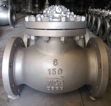 What is a swing check valve?