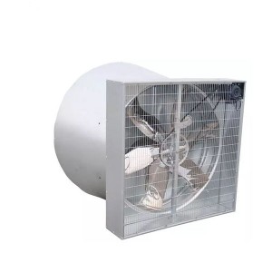 Butterfly wall – mounted industrial exhaust fan