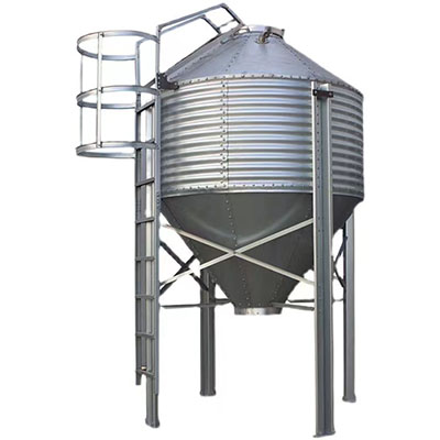 Easy Clean Chicken Coop Factory Exporters –  Farm feed bin 3-35 tons, hot dip galvanized steel plate  – North Husbandry