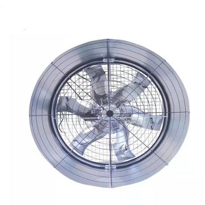 Galvanized double cone fan