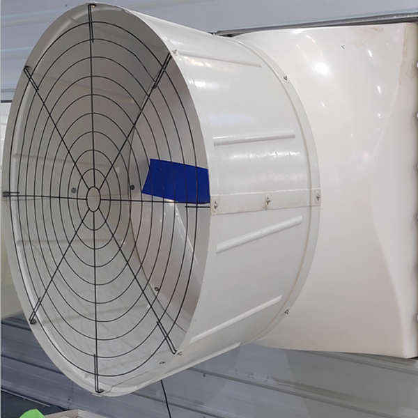 Wholesale China Poultry Farm Exhaust Fan Factories Exporter –  Butterfly door negative pressure fan  – North Husbandry