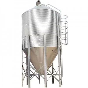 Chook Cage Manufacturers Suppliers –  Farm storage feed tower galvanized feed tower  – North Husbandry