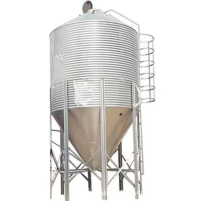 Chook Cage Manufacturers Suppliers –  Farm storage feed tower galvanized feed tower  – North Husbandry