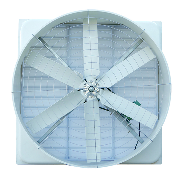 Wholesale China Greenhouse Ventilation Fan Factories Exporter –  Fiber Glass Louver FRP Cone Exhaust Fan  – North Husbandry