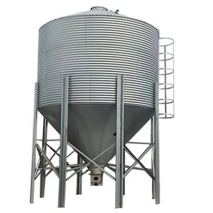 Galvanized sheet feed tower animal husbandry equipment