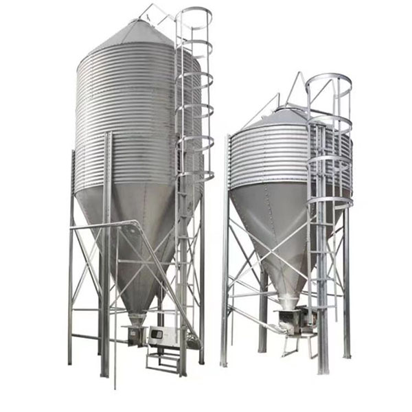 Agricultural Feed Silos Manufacturers Suppliers –  China’s hot – selling galvanized steel bin for poultry feed storage     – North Husbandry